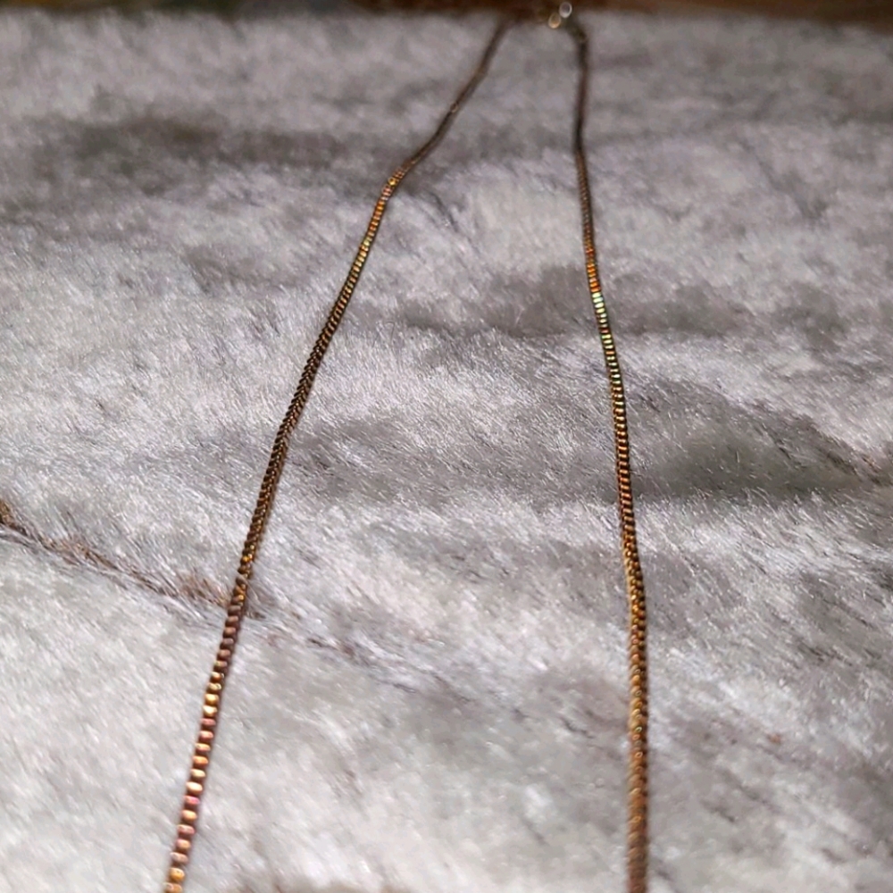 Gold necklace